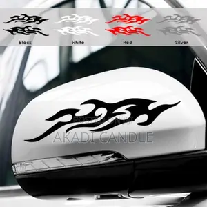 Rear View Mirror Car Stickers