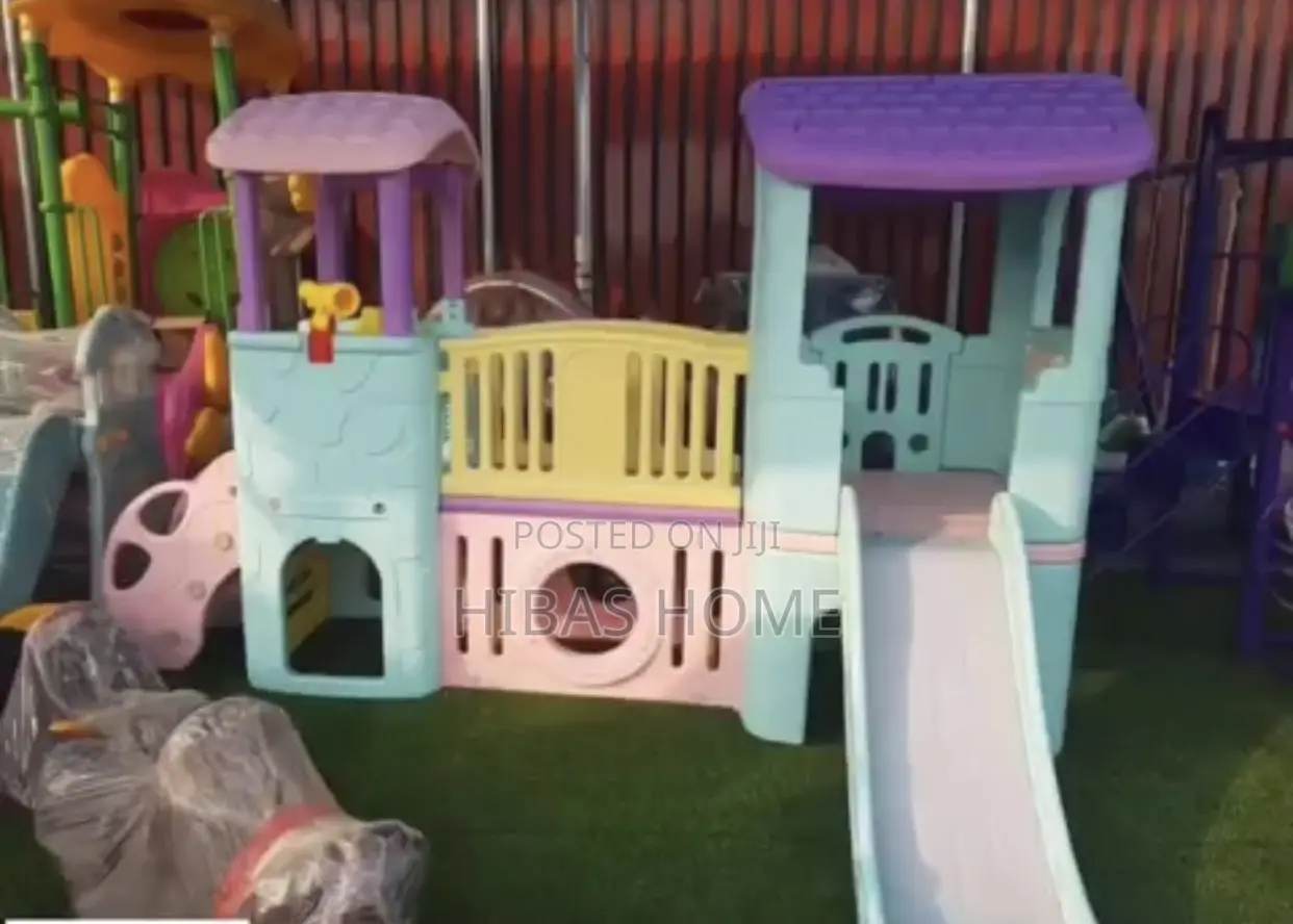 Kids Climbing Tower Playhouses Slide