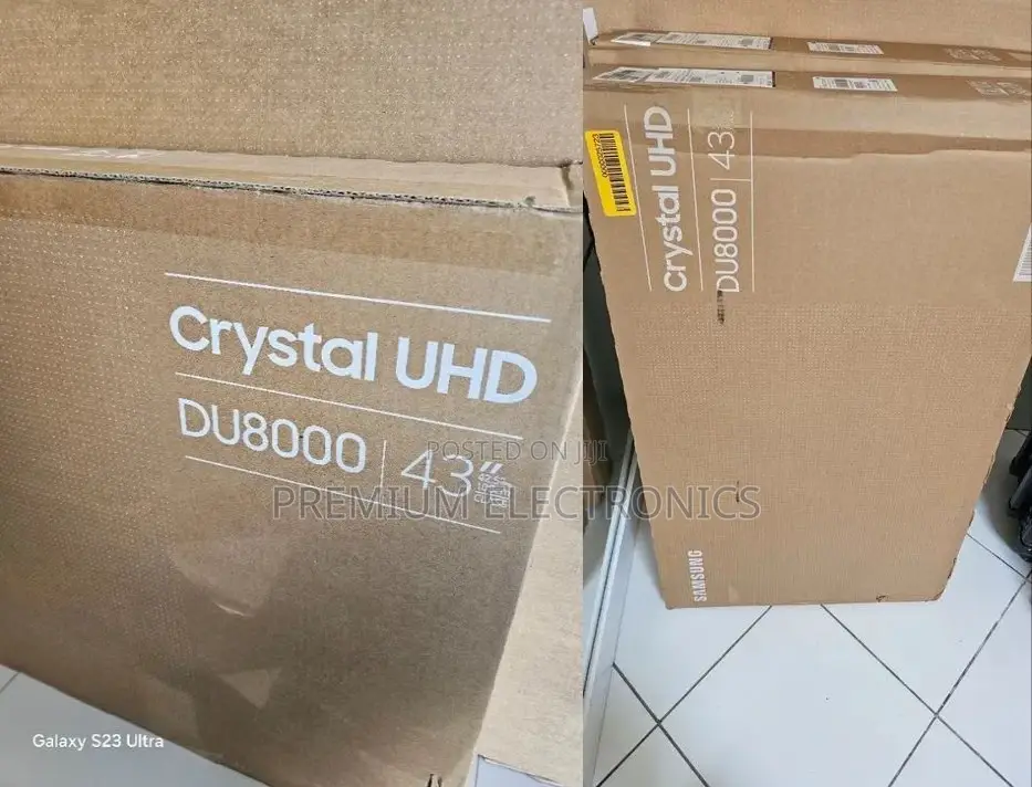 Brilliant Samsung 43" Latest 2025 Crystal Uhd 43u8000f Smart Tv