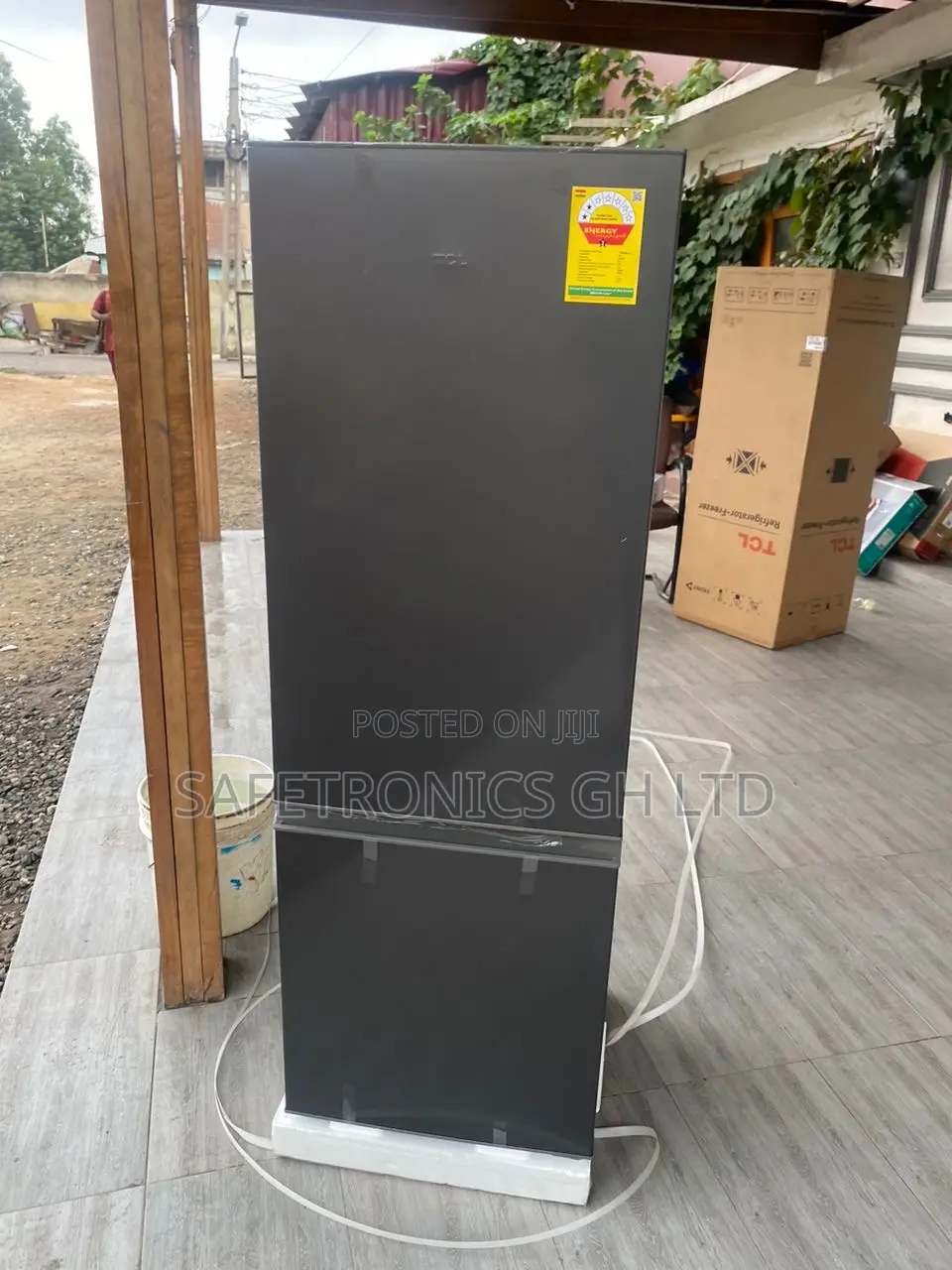 Sealed New 162L TCL (Gray) Doubledoor Bottomfreezer Fridge 