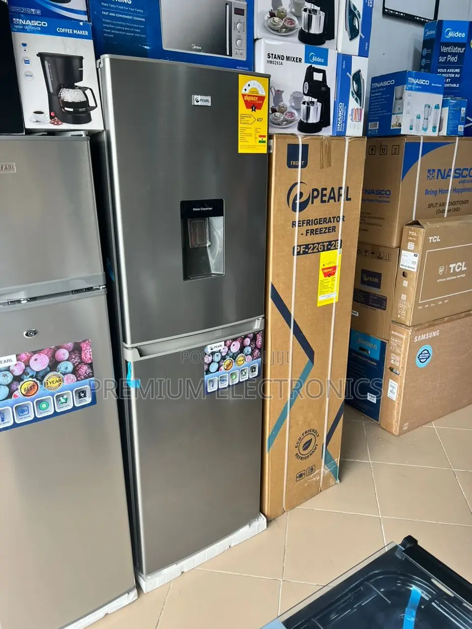 Father's Day Promo Pearl 251 LTRS Bottom Freezer, Dispenser