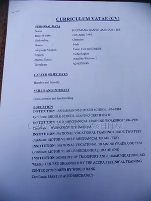 Driver / Mechanic
