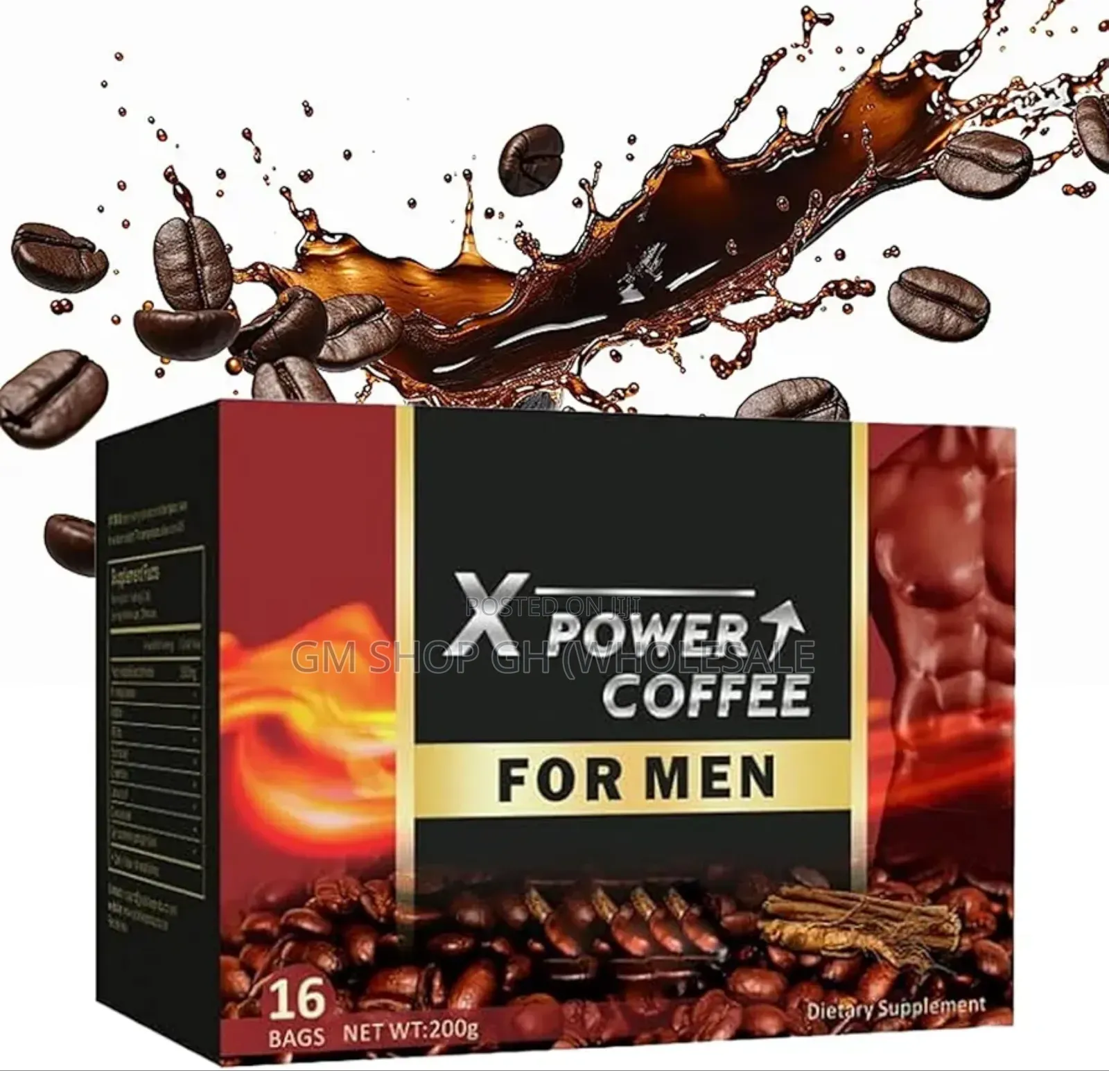 X Power Coffee for Men.(Gs3456)