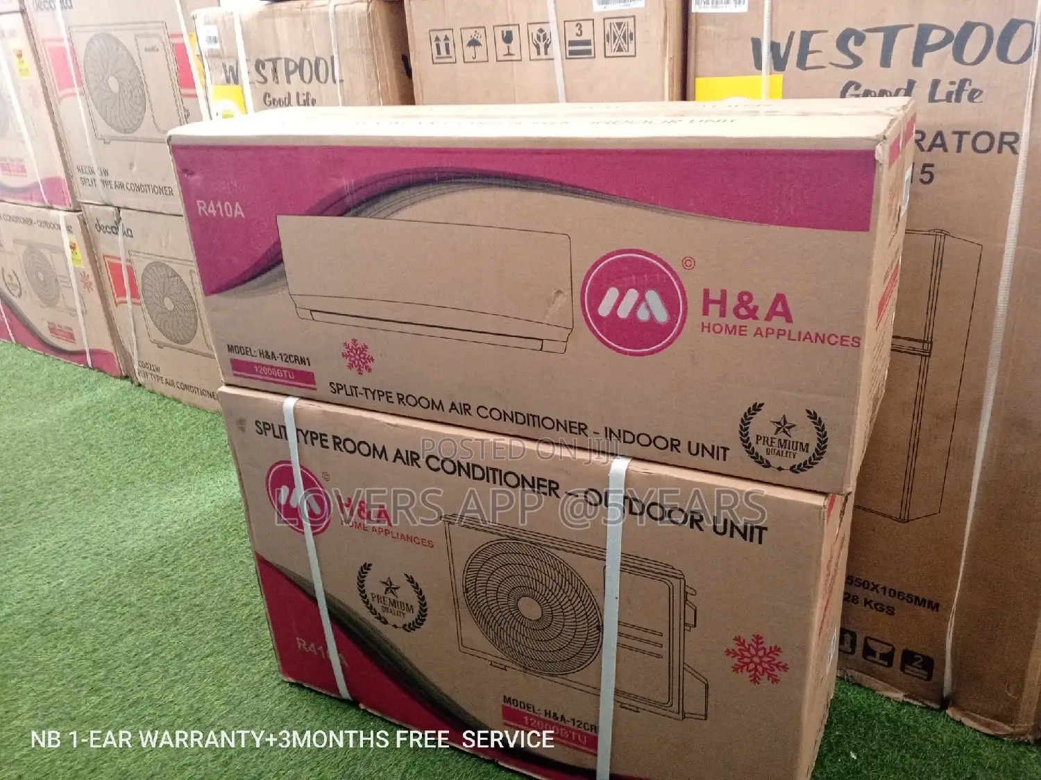 H and a Air Conditioning Air Conditioning 1.5HP