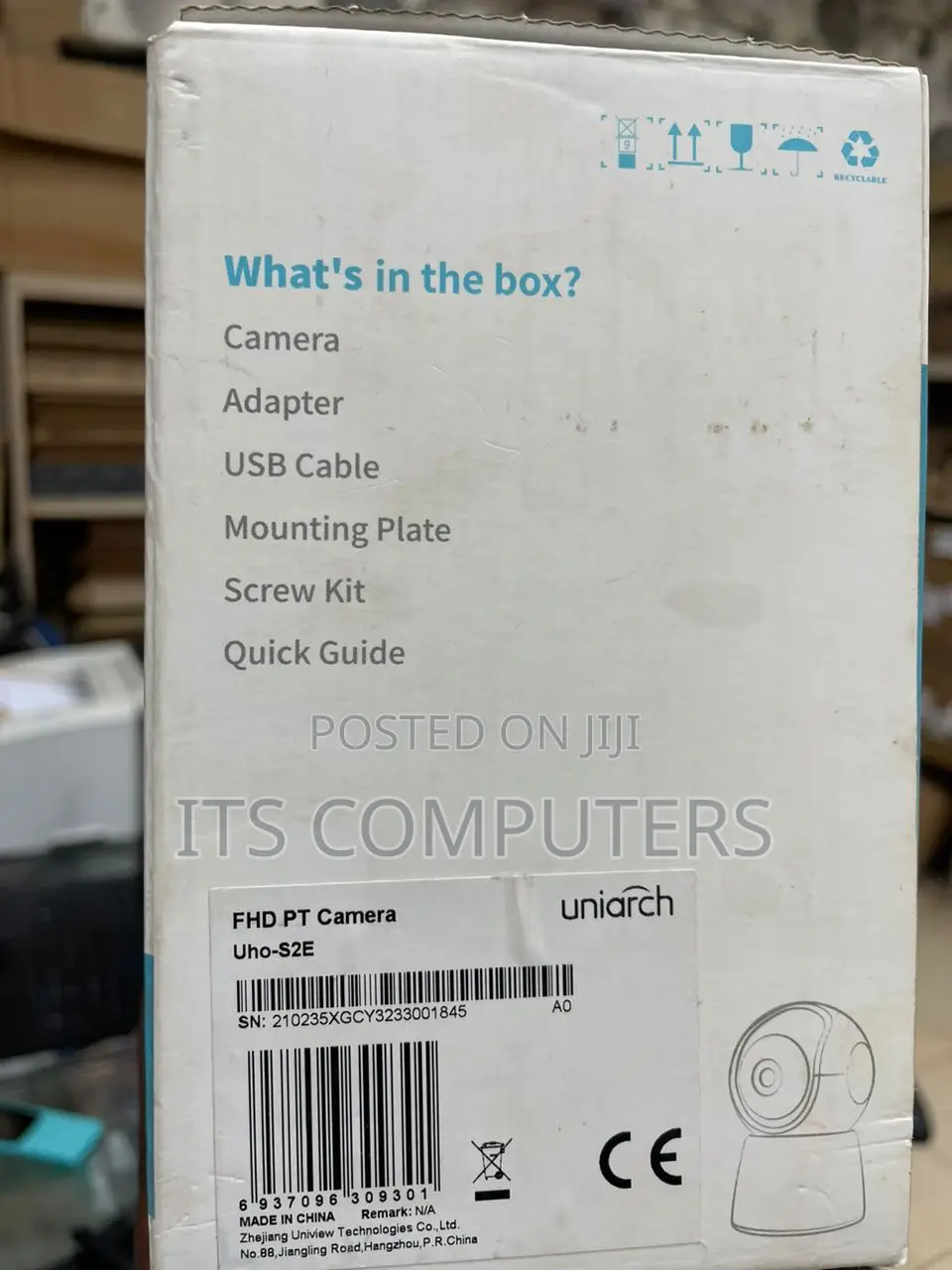 Uniarch FHD Pt Camera Uho-S2e
