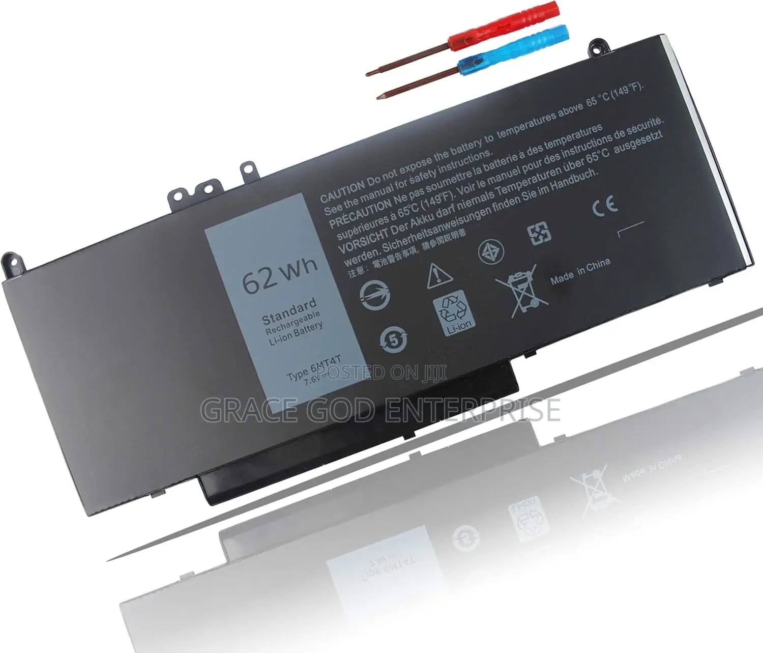 Original Dell Battery 6MT4T E5470 E5570 Precision 3510