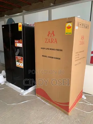 Capable Zara 527liters Side by Side Fride
