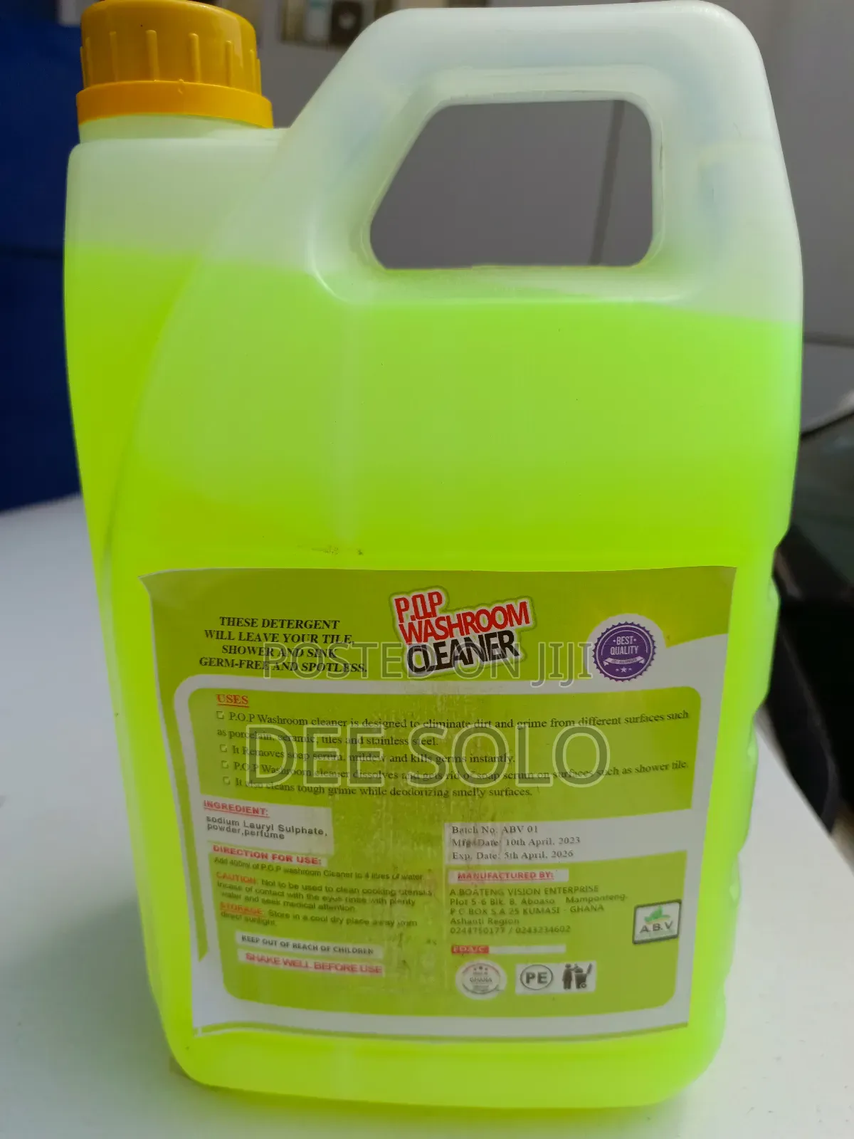 Washroom Descaler Stain Remover