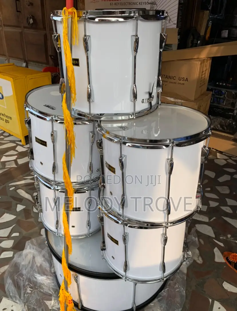 Parade Drums (White)