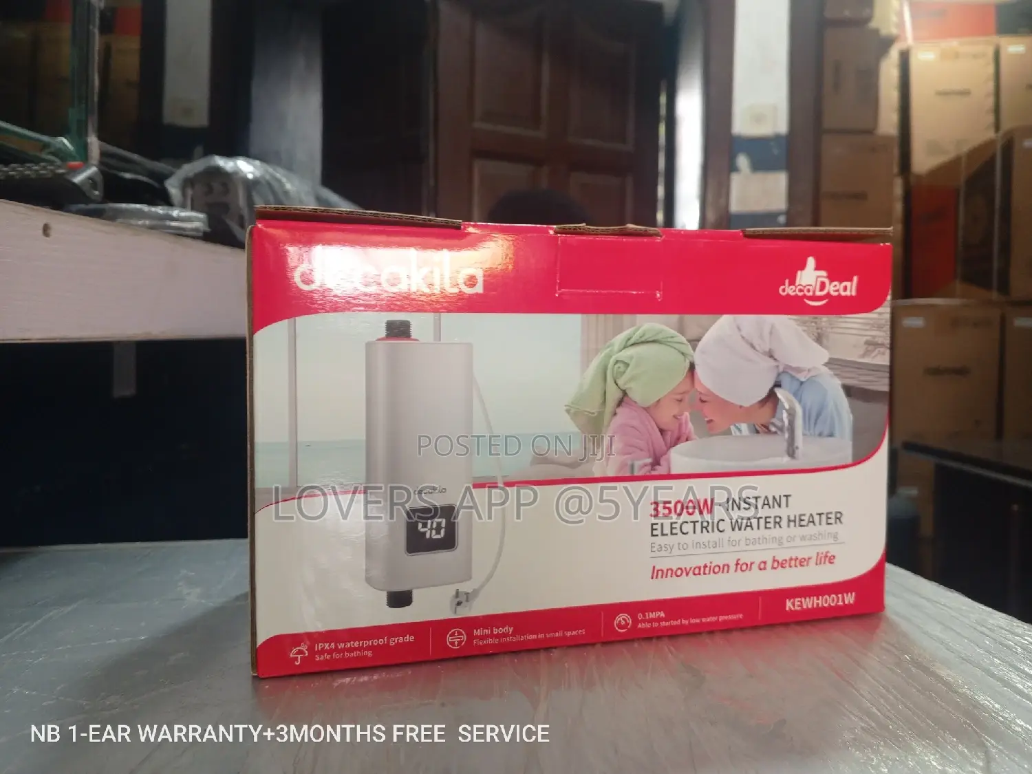 Decakila Instant Electric Water Heater Instant Electric