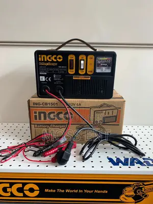 Ingco Battery Charger 6/12v 6a C4 - Ing-Cb1501