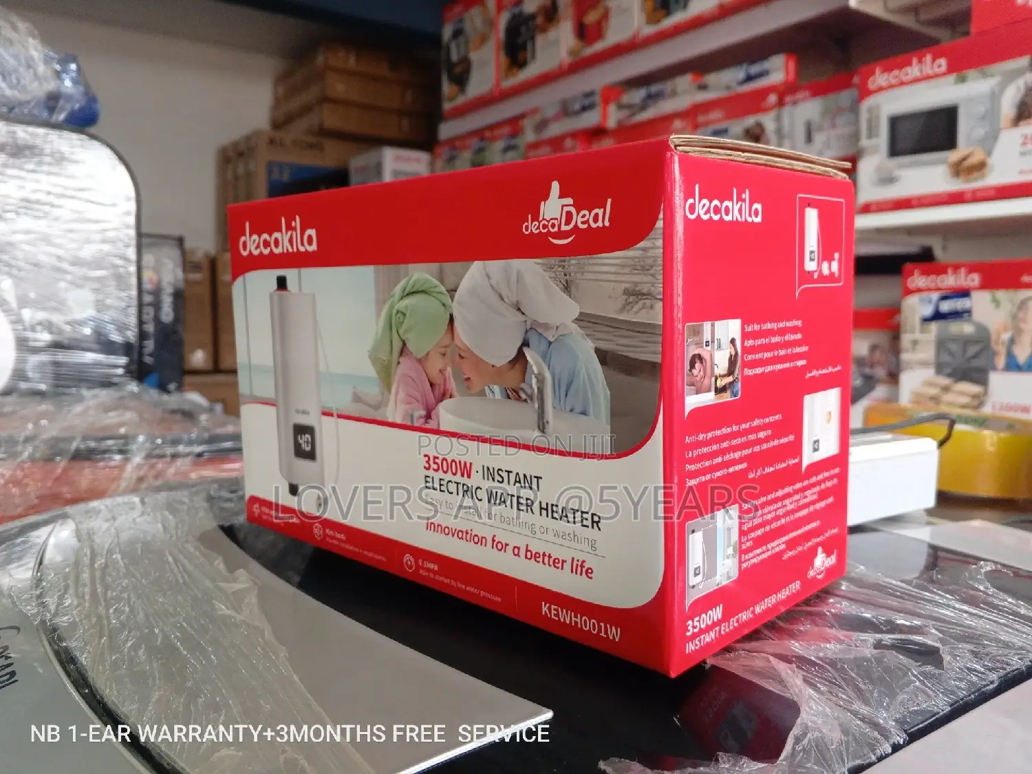 Decakila Instant Electric Water Heater 3500W