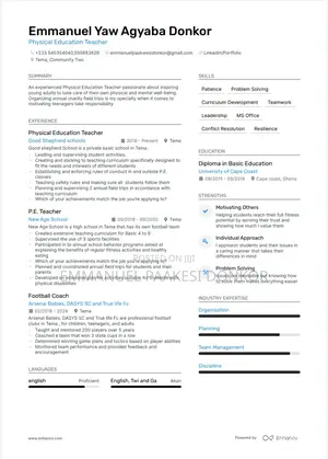 Teaching CV