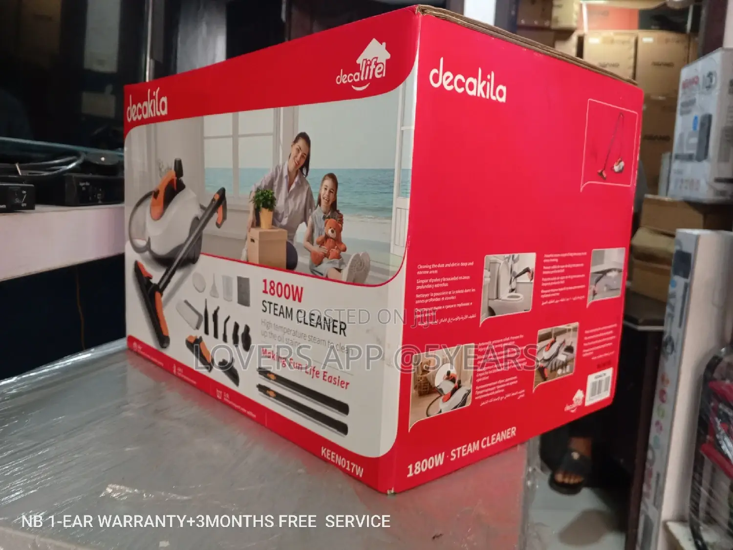 Brand New Decakila Steam Cleaner Steam Cleaner