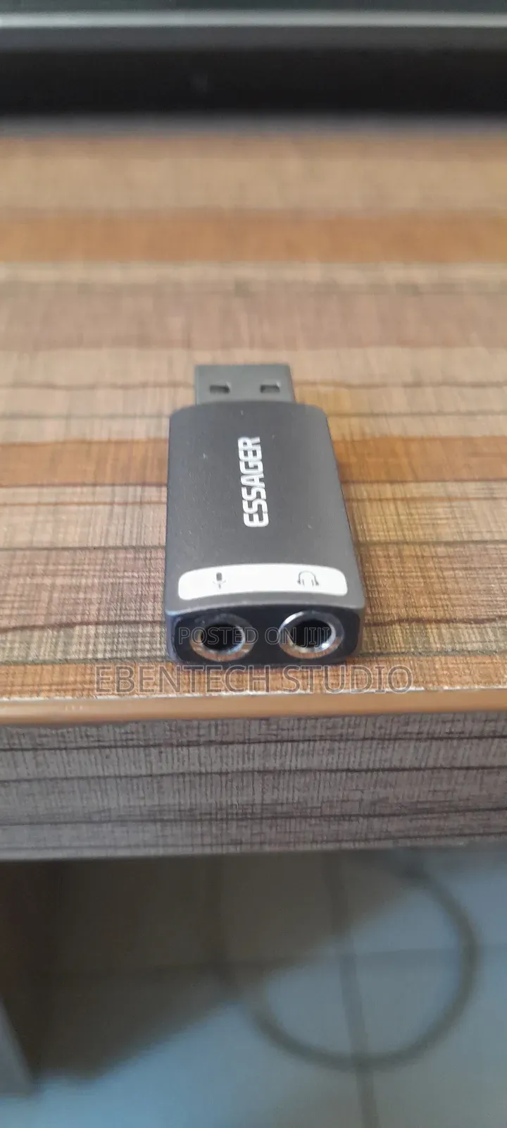Usb Sound Card Microphone and Earphone