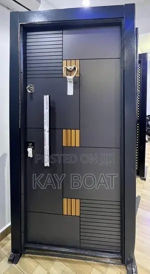 A Navy Color Door