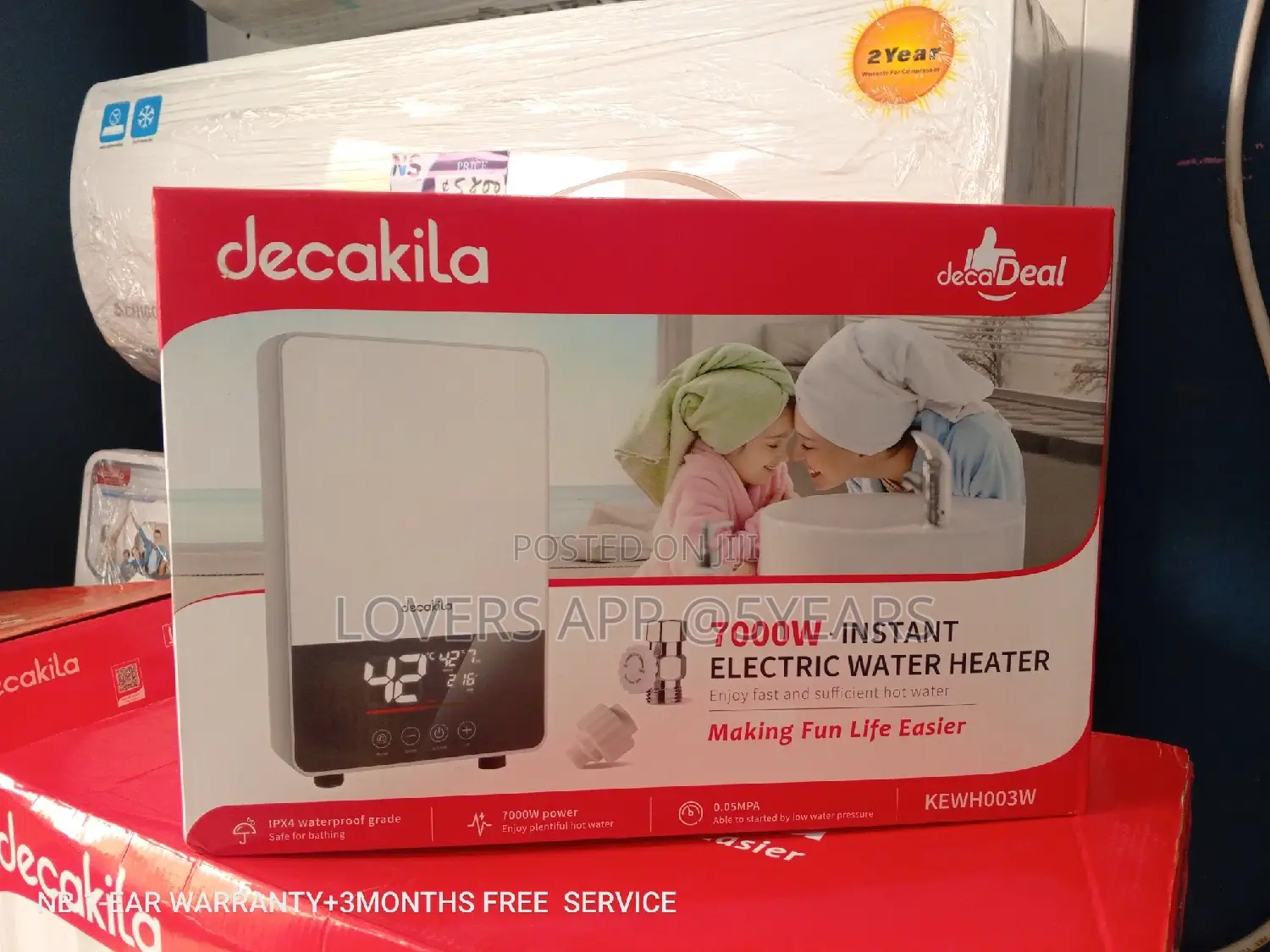 Decakila Instant Electric Water Heater