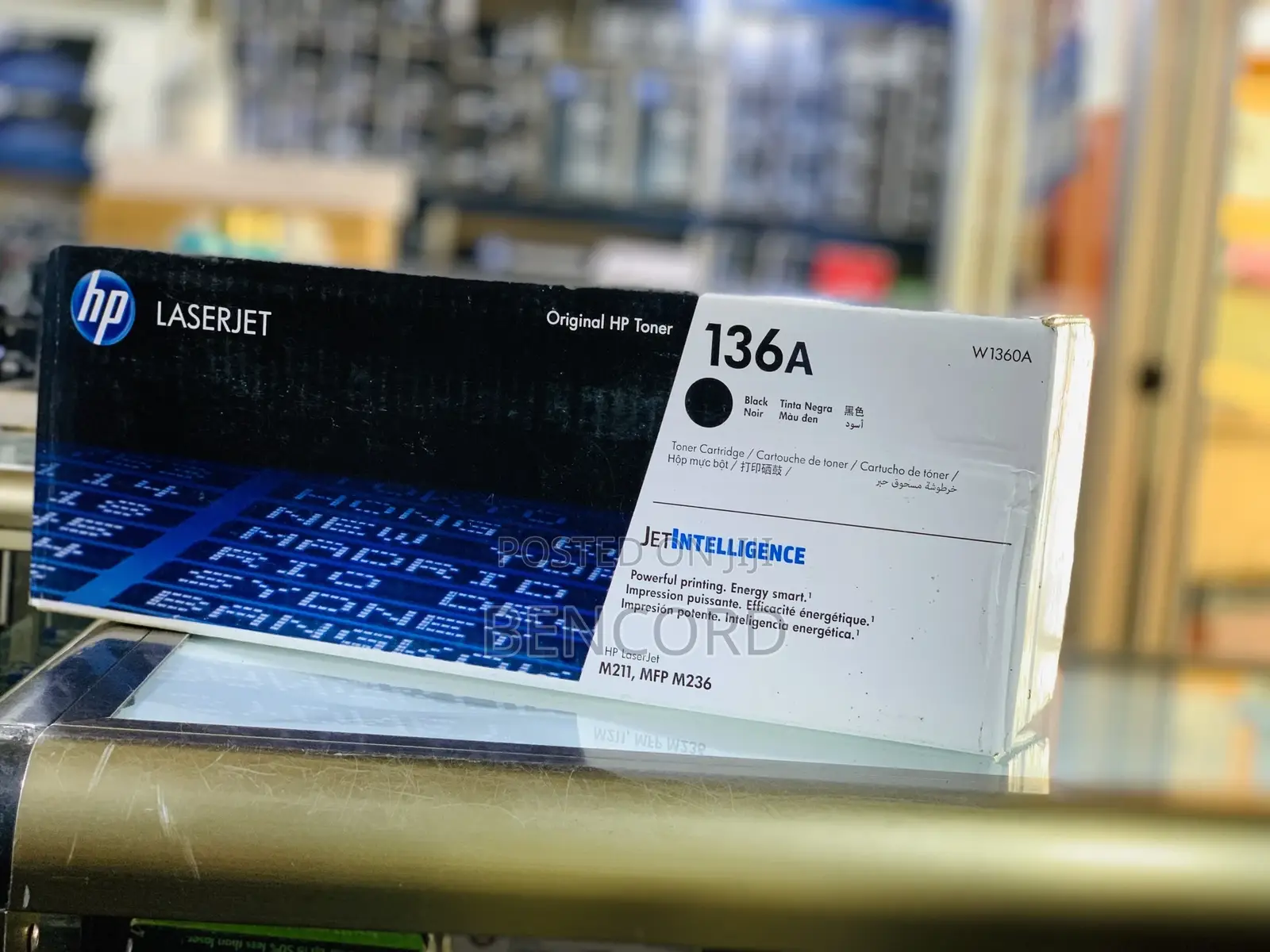 Hp 136a Toner Cartridge (W1360a)