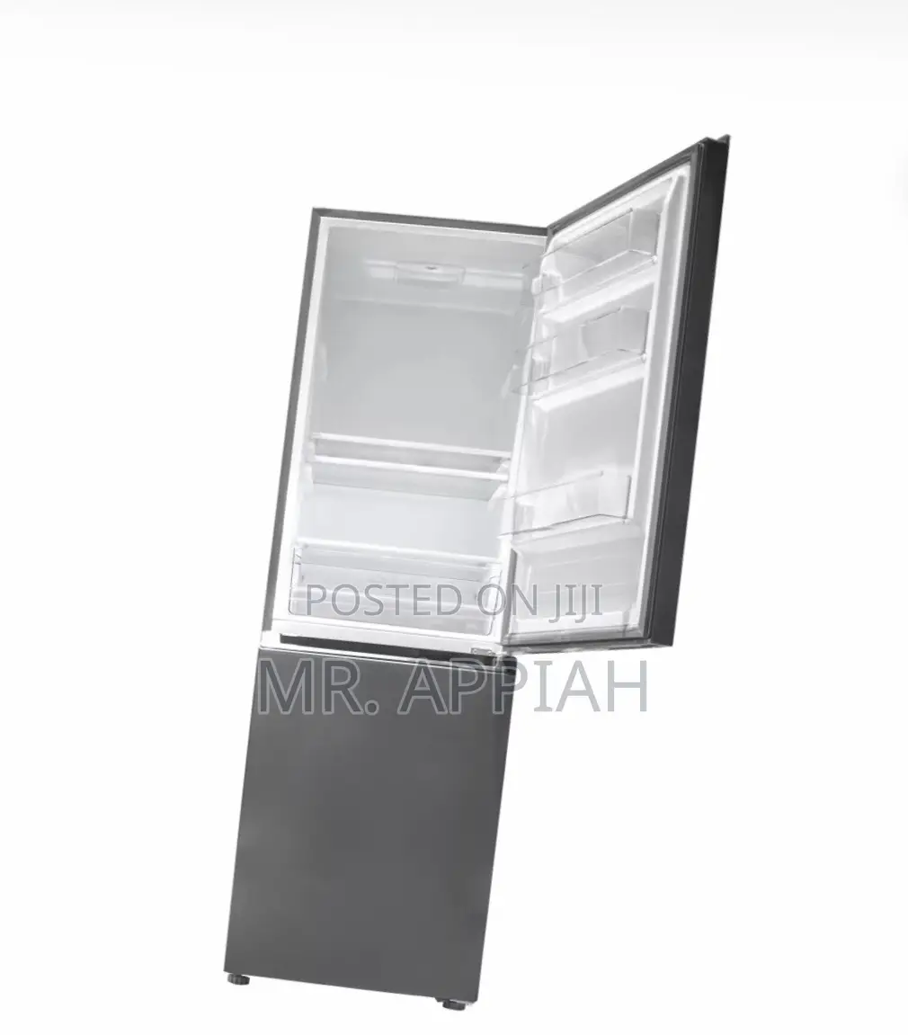 Durable and Affordable TCL F163BF Double Door Fridge.