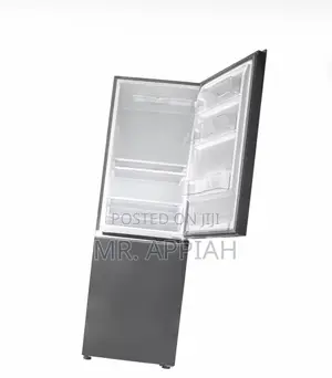 Durable and Affordable TCL F163BF Double Door Fridge.