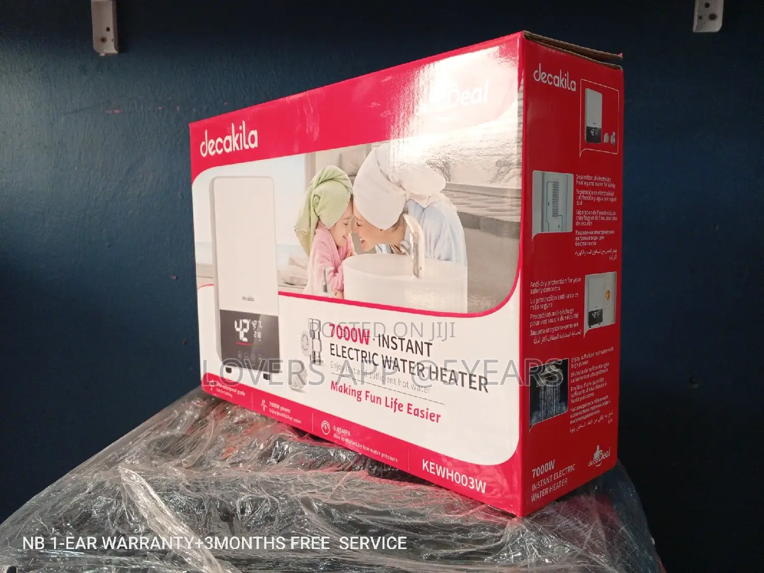 Easy to Use 7000W Decakila Instant Electric Water Heater