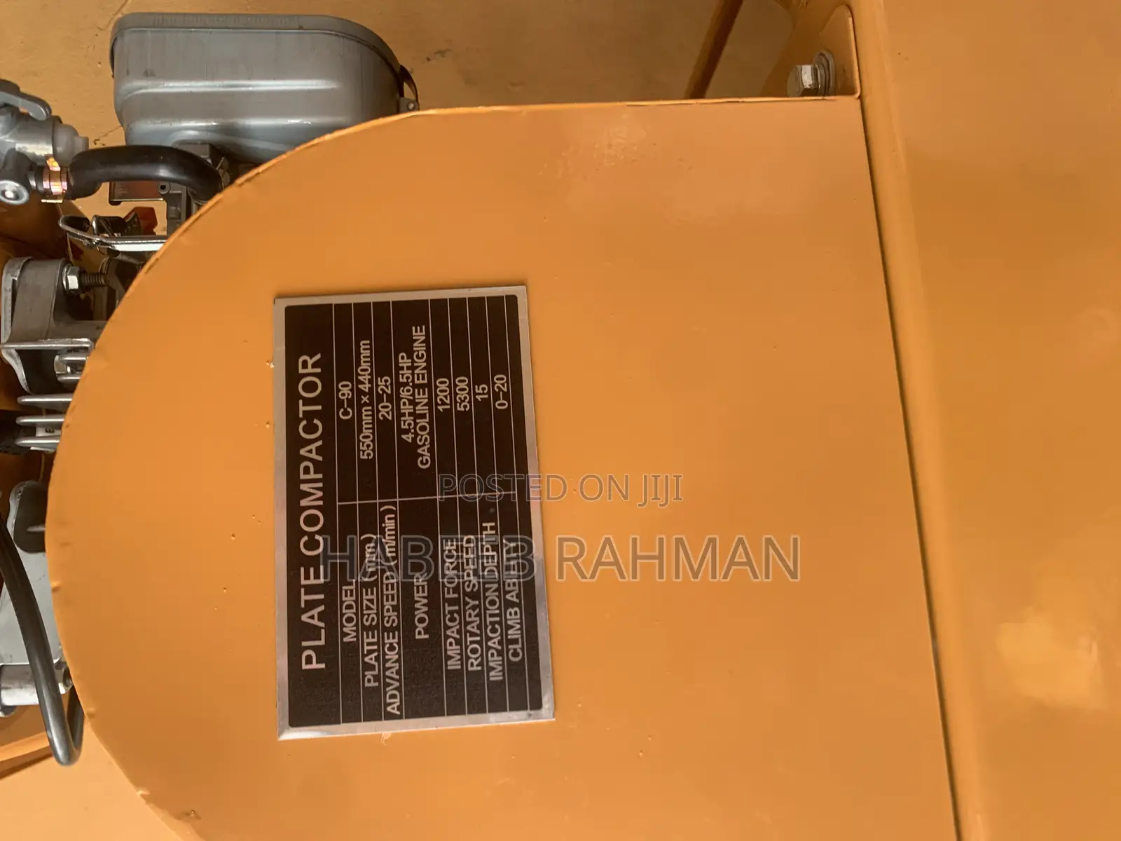 Plate Compactor