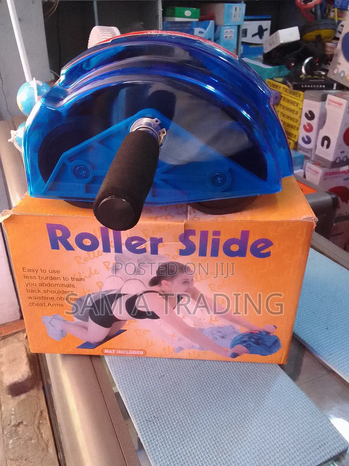 Roller Slide for Fat Tummy Trimmer