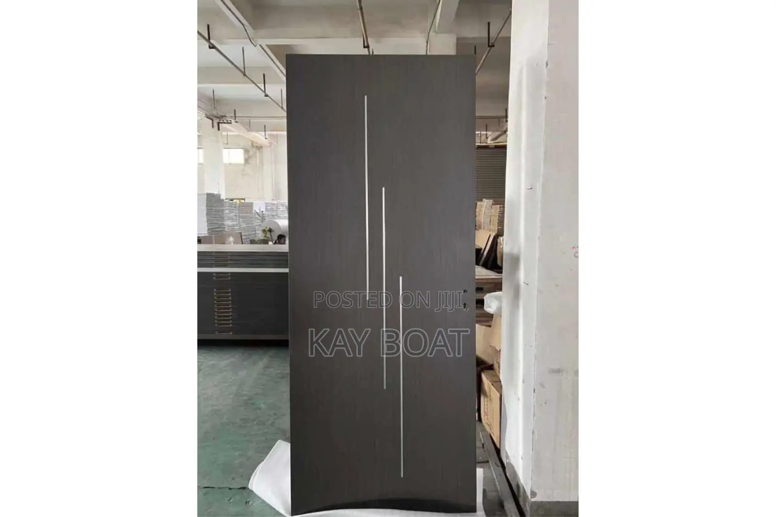 A Coffee Brown PVC Door
