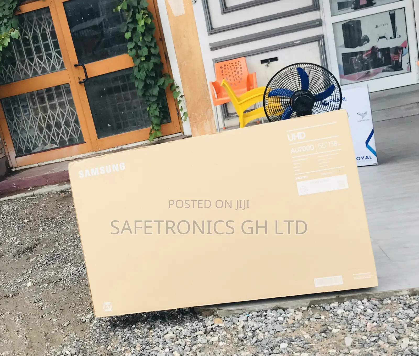 Elegant 55 Inch (Bu80) Smart Led Uhd Cu80 Samsung Tv