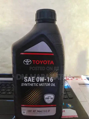0w-16 Full Box Toyota Full Synthetic Engine Oil 1liter