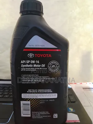 0w-16 Full Box Toyota Full Synthetic Engine Oil 1liter