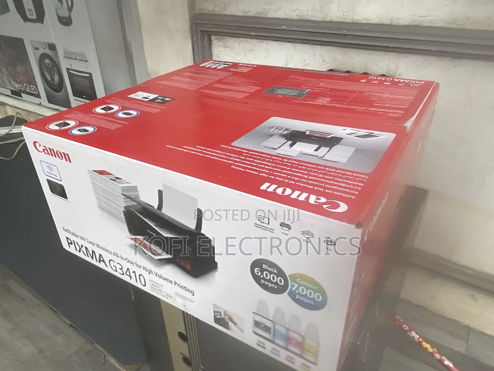 Canon PIXMA G3410 Inkjet A4 4800 X 1200 DPI 8.8 PPM Wi-Fi