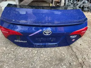 Toyota Corolla 17 Boot