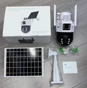 Dual Lens 4G Solar Powered CCTV Camera