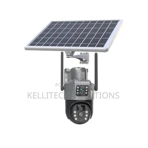 4G SOLAR Powered Dual Lens CCTV Camera