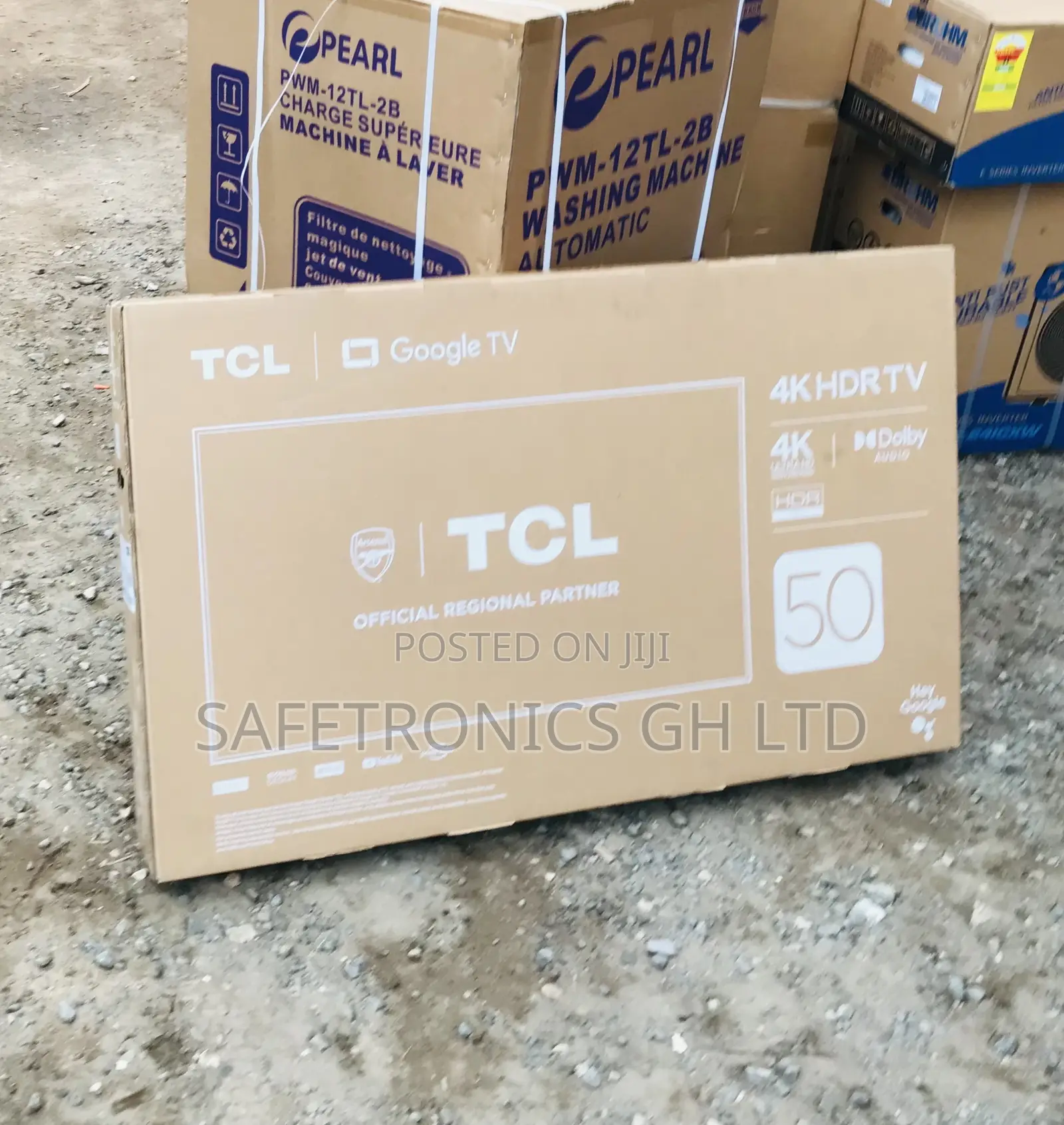 Lastest 50 Inch Smart Qled TCL C645 (Black) Tv 