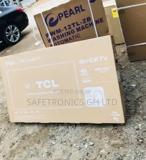 Lastest 50 Inch Smart Qled TCL C645 (Black) Tv 