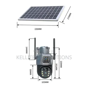 Photo - Double View 4gsim Solar Powered CCTV Camera