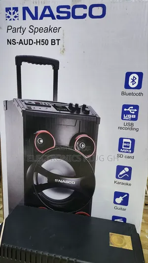 Nasco 120 Watts Rechargeable Bluetooth Speaker