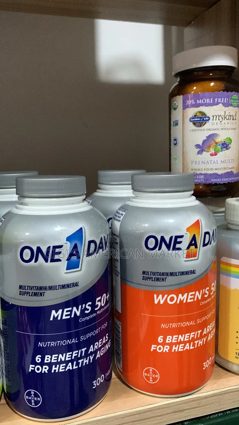 One a Day Men Women 50+ Complete Multivitamin
