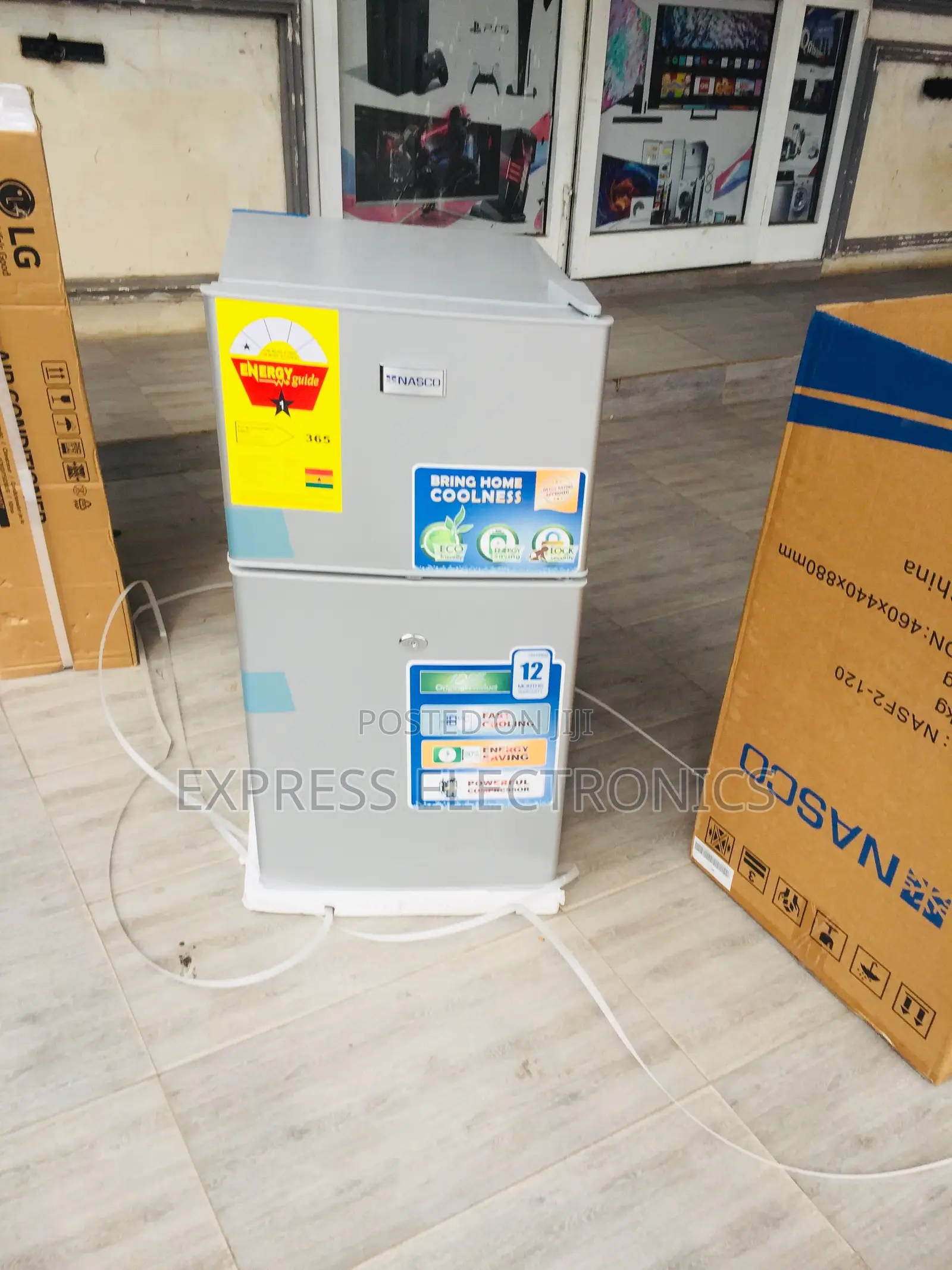 Durable Price Double Door Fridge Table Top Nasco Mass-120fl