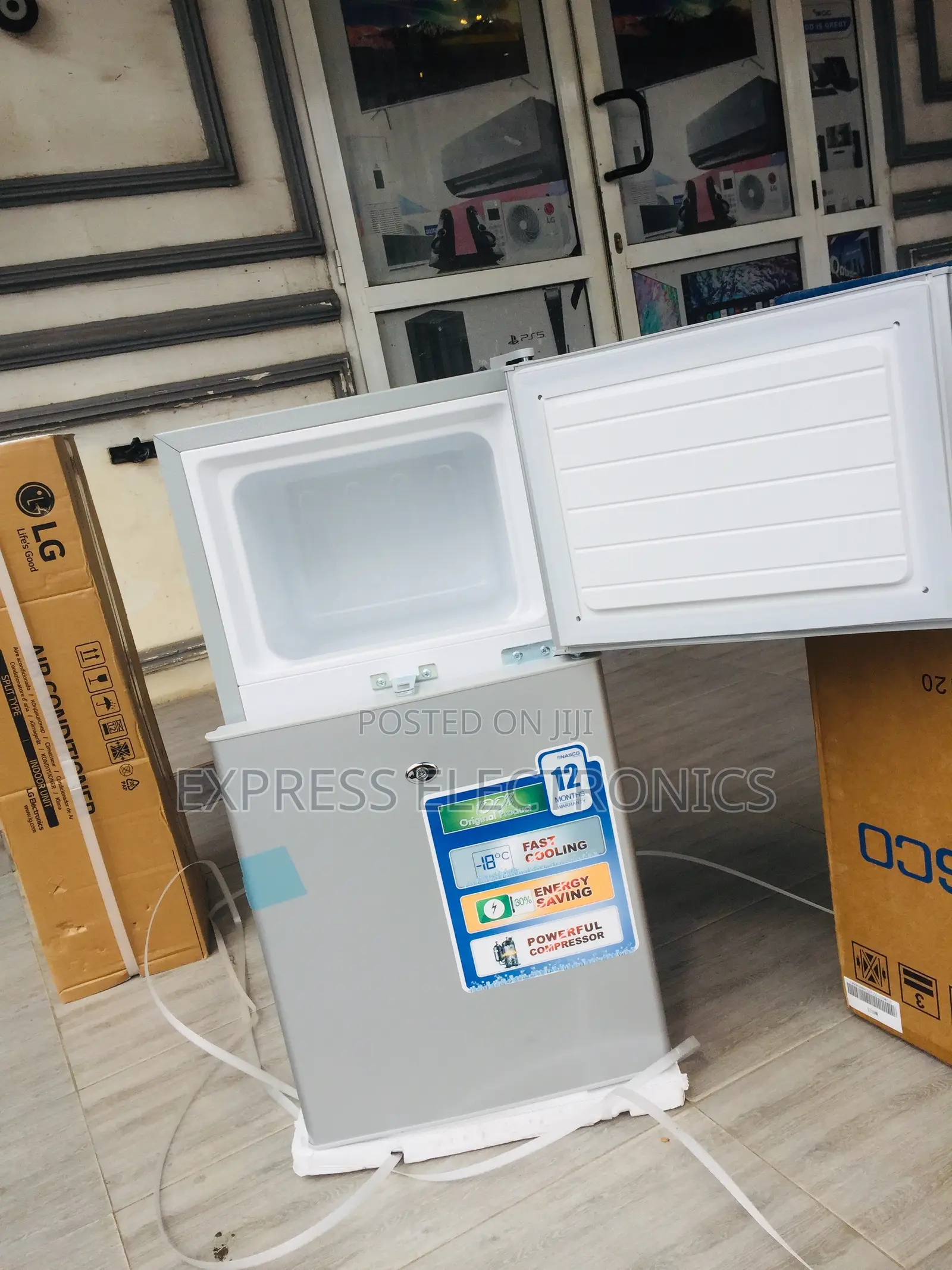 High Quality Double Door Fridge Nasco Mini Size
