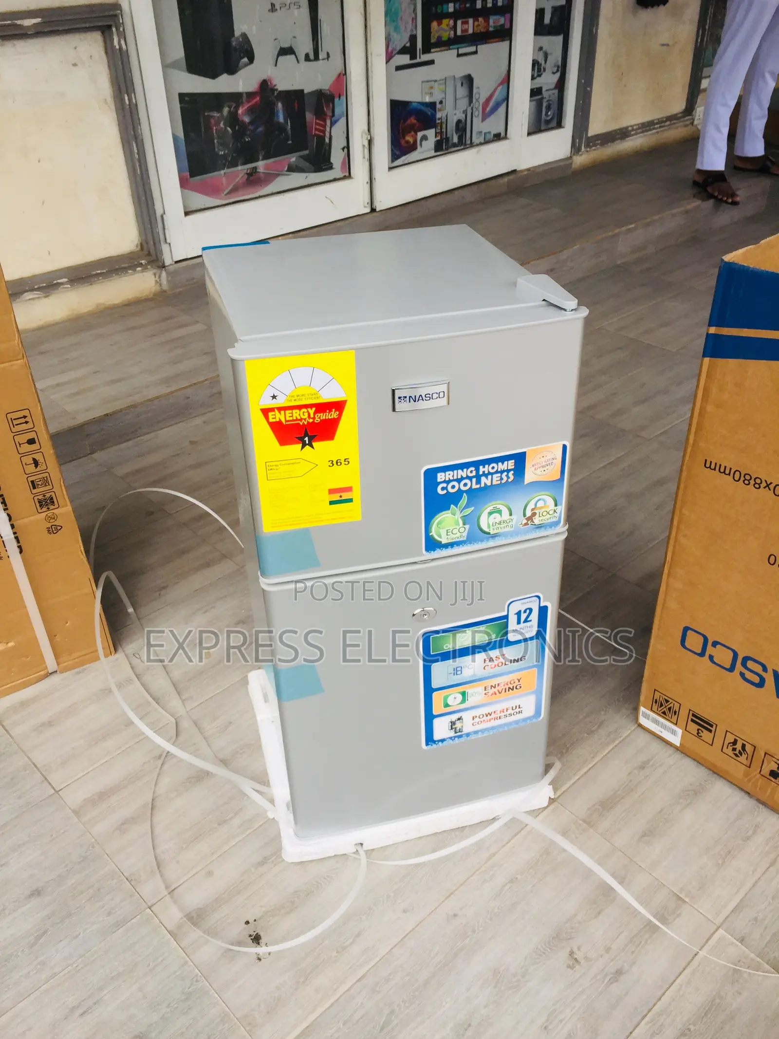 Text Us for Your Nasco Double Door Table Top Fridge