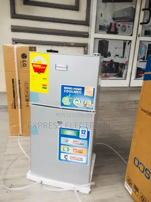 Inside Light Double Door Fridge Nasco Nasd-120fl