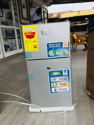 Double Door Fridge Nasco Nasd-120fl Mini Size Fridge