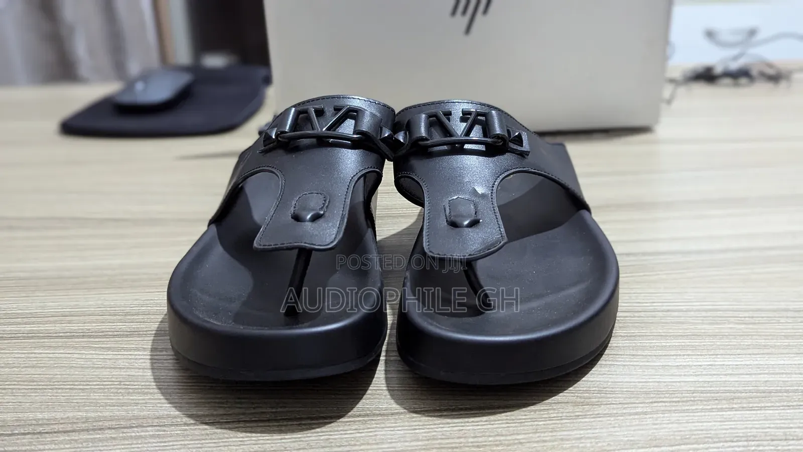 Valentino Garavani Men's Leather Slippers