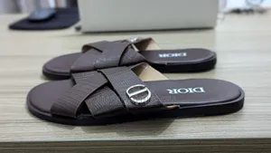 Premium Leather Men's Slippers