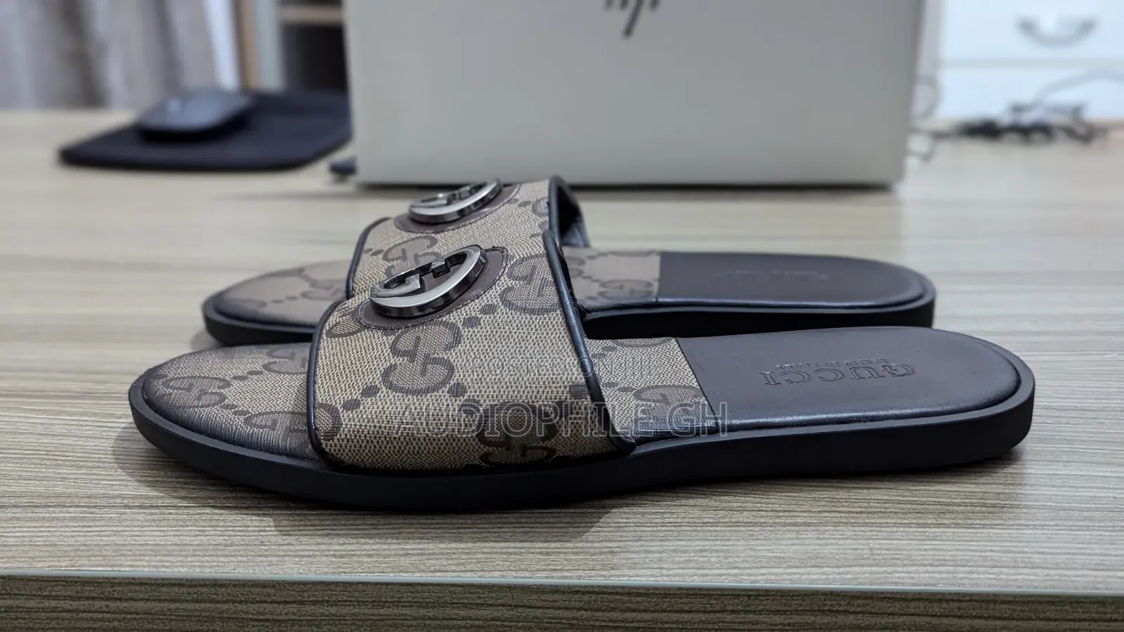 Premium Men's Leather Slippers