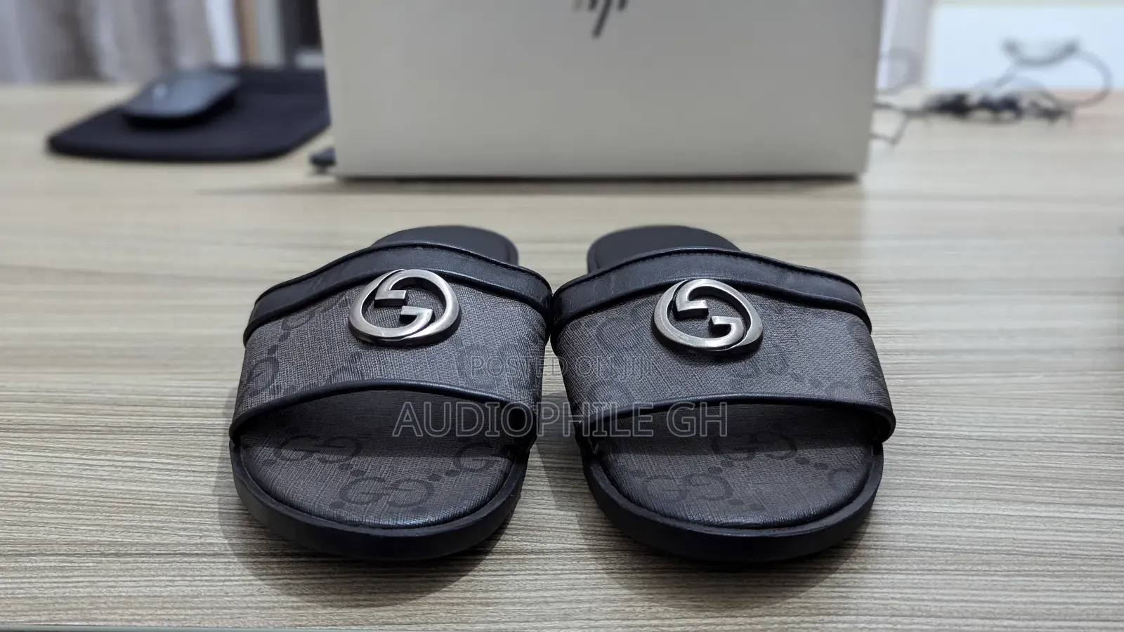 Premium Leather Men's Slippers