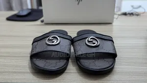 Premium Leather Men's Slippers
